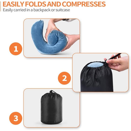 Neck Support Pillow | U-Shaped Neck Pillow | Junky Outdoors