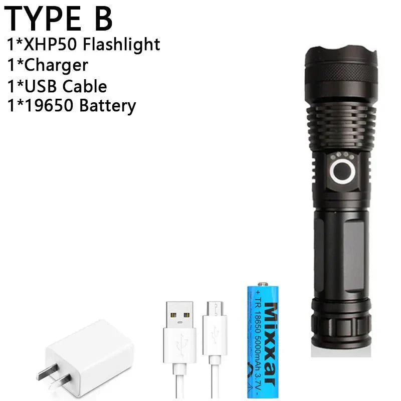 USB Rechargeable Flashlight | USB LED Flashlight | Junky Outdoors