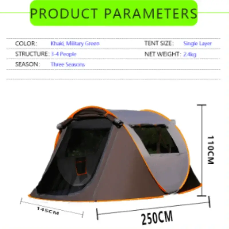 Automatic Camping Tent | Quick Set up Tent | Junky Outdoors