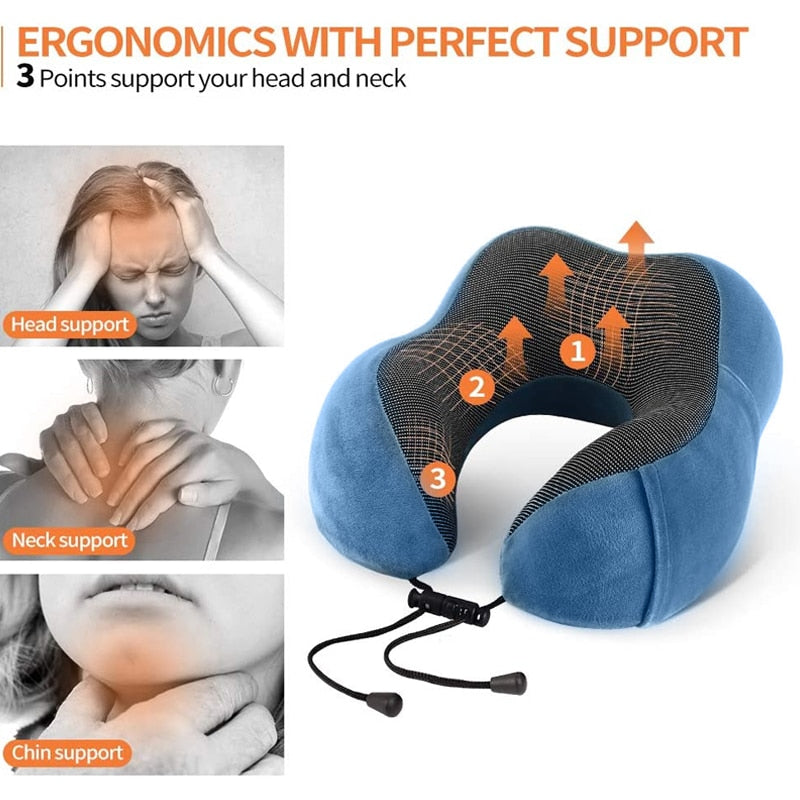 Neck Support Pillow | U-Shaped Neck Pillow | Junky Outdoors