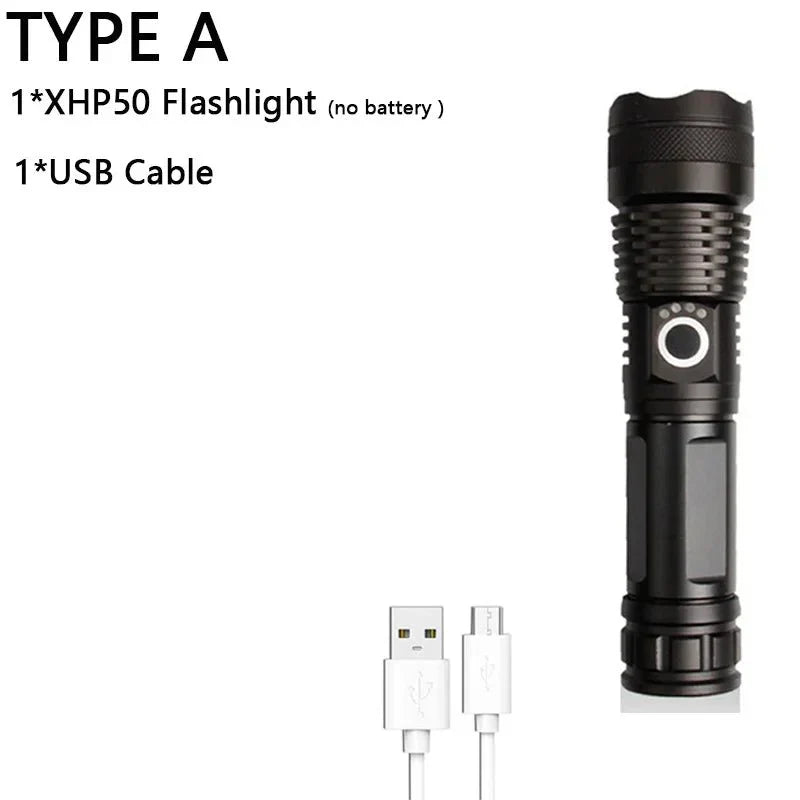 USB Rechargeable Flashlight | USB LED Flashlight | Junky Outdoors