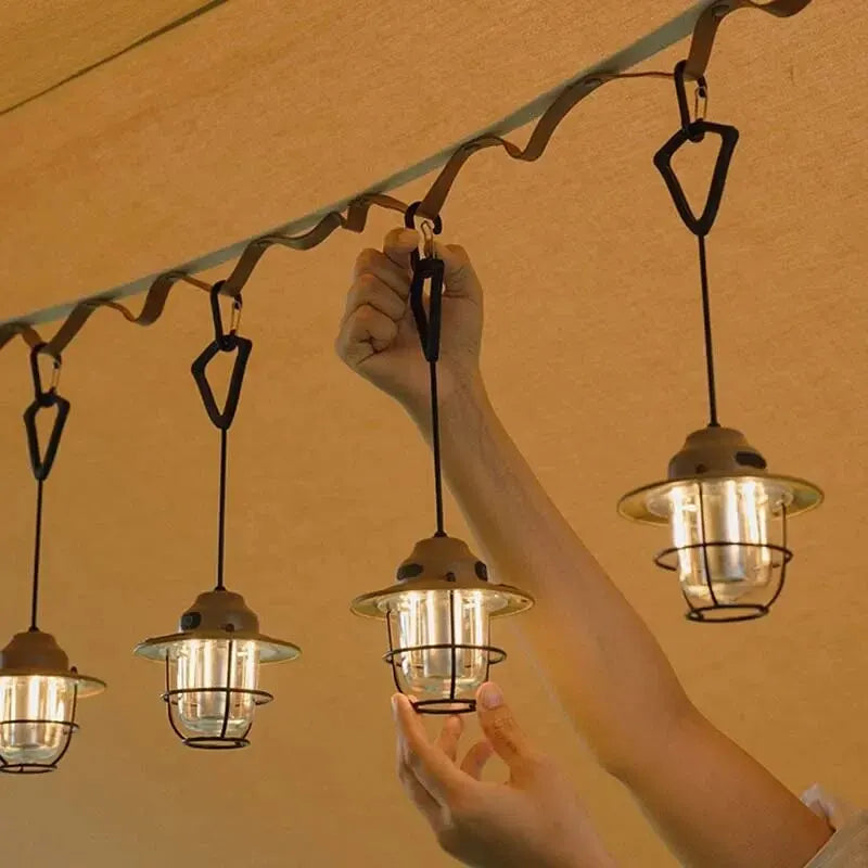Outdoor Vintage Lights | Tent Pendant Light | Junky Outdoors