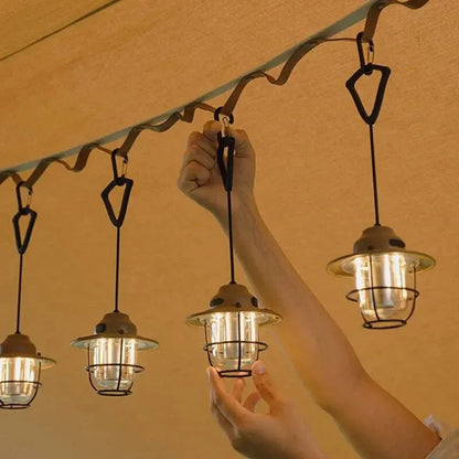Outdoor Vintage Lights | Tent Pendant Light | Junky Outdoors