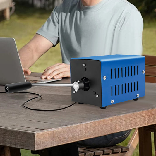 Manual Crank Generator | Portable Crank Generator | Junky Outdoors