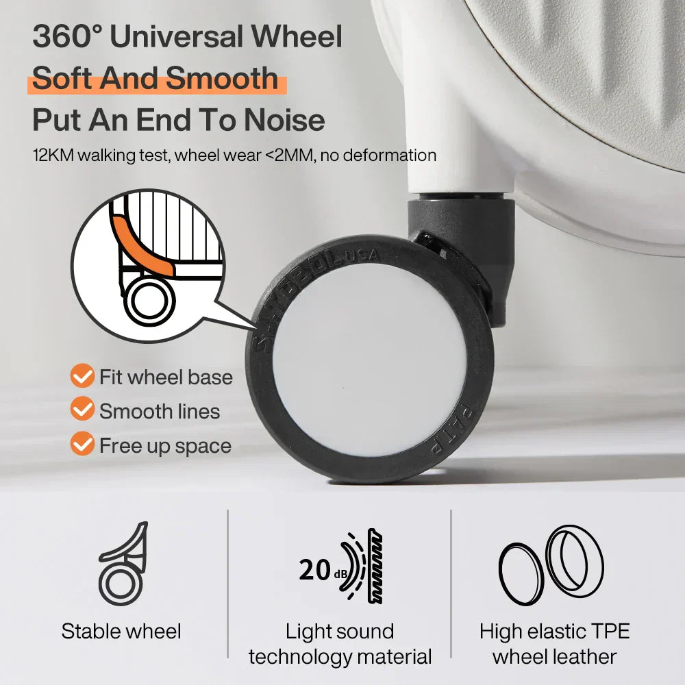 Carry on Spinner Luggage | Hard Shell Suitcase | Junky Outdoors