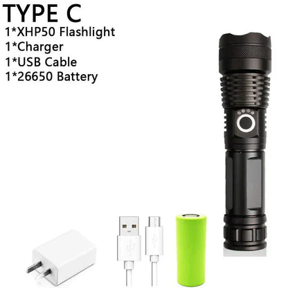 USB Rechargeable Flashlight | USB LED Flashlight | Junky Outdoors
